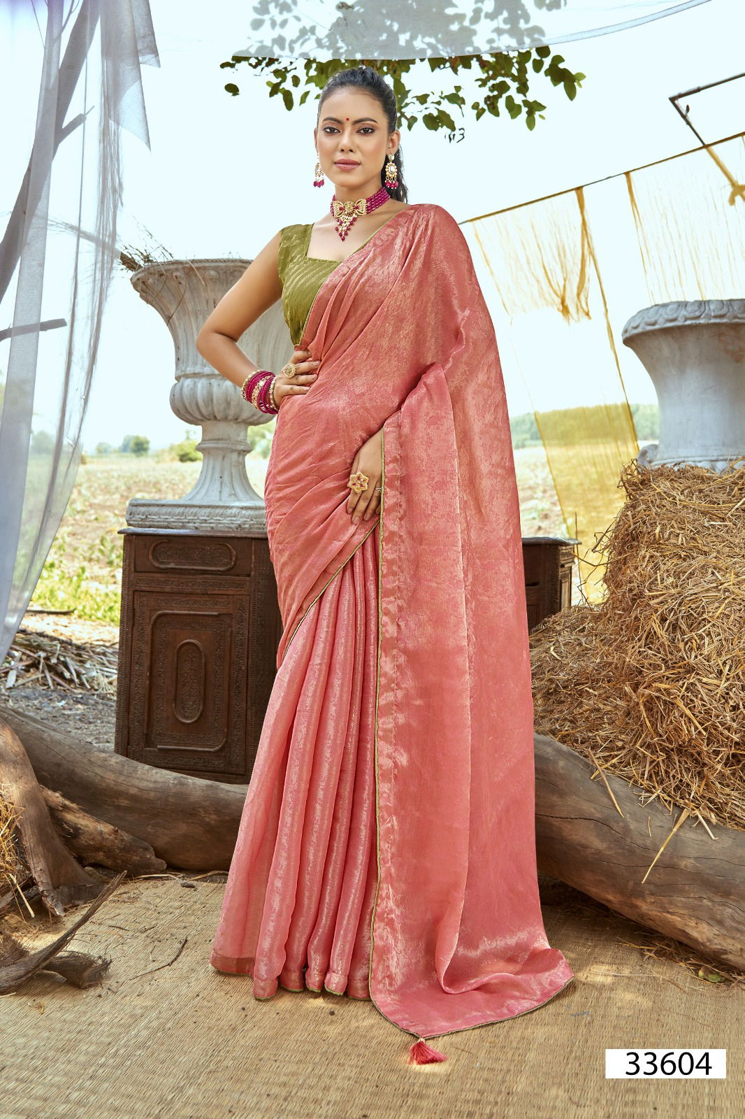 Rishivani Vol 4 By Vallabhi C C Jacquard Daily Wear Online Saree Wholesale
